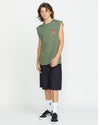 Mens Draggin Stone Muscle Shirt