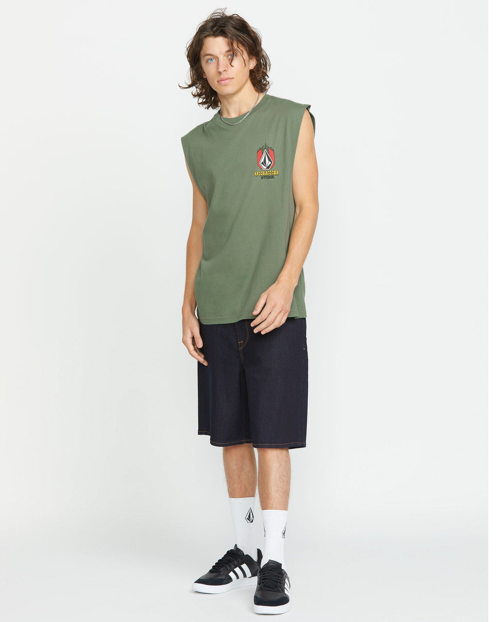 Mens Draggin Stone Muscle Shirt