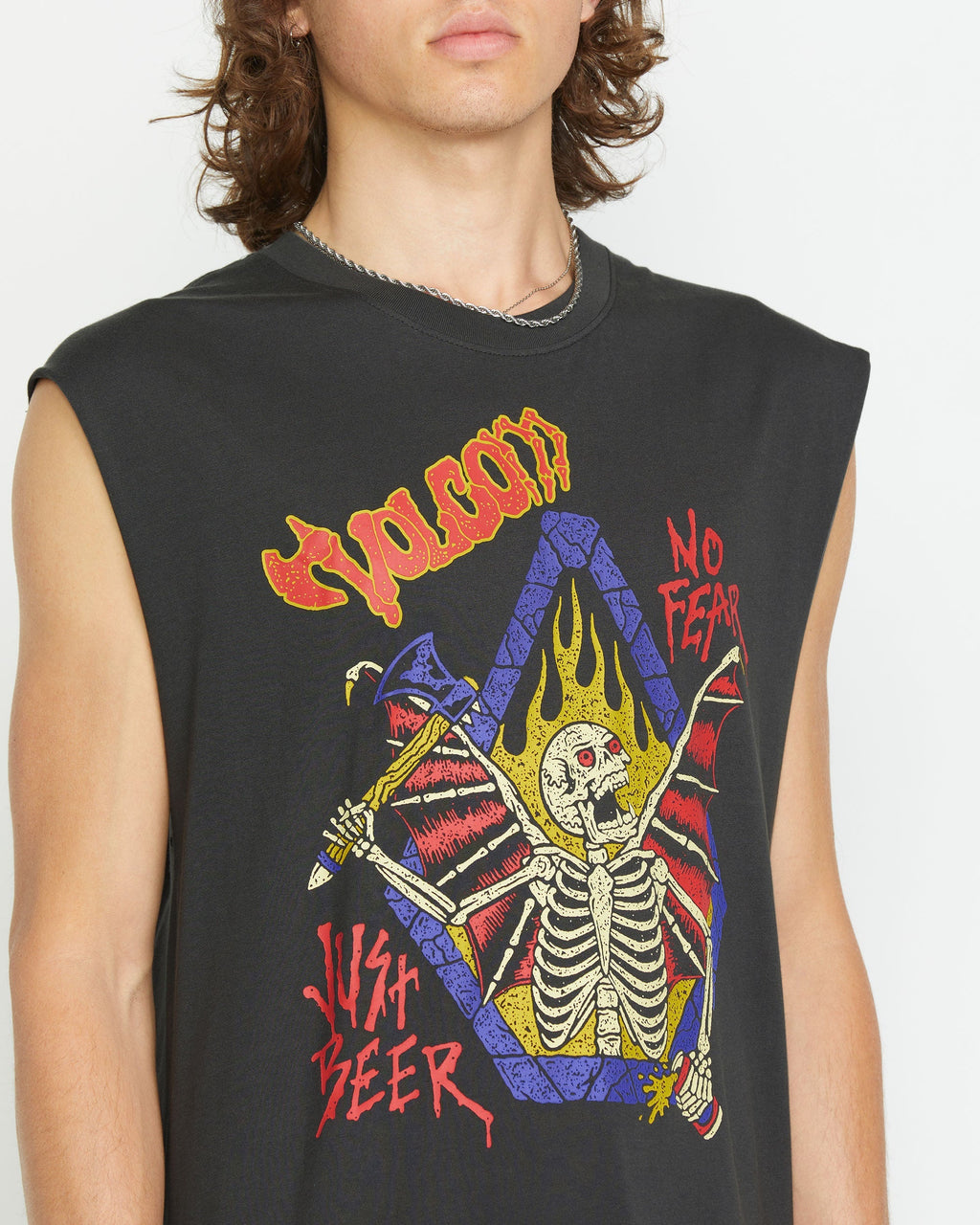 Mens Just Beer Muscle Shirt