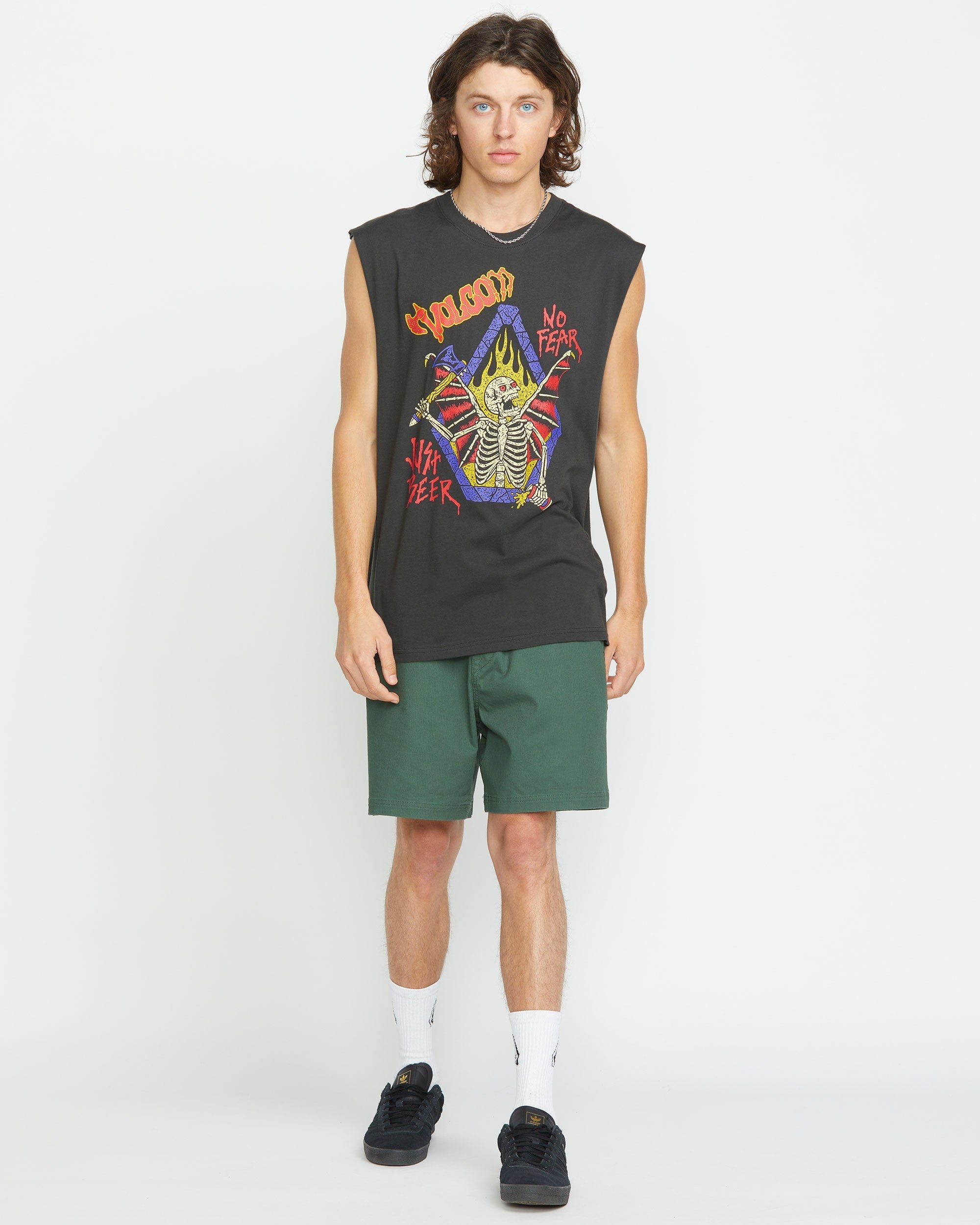 Mens Just Beer Muscle Shirt