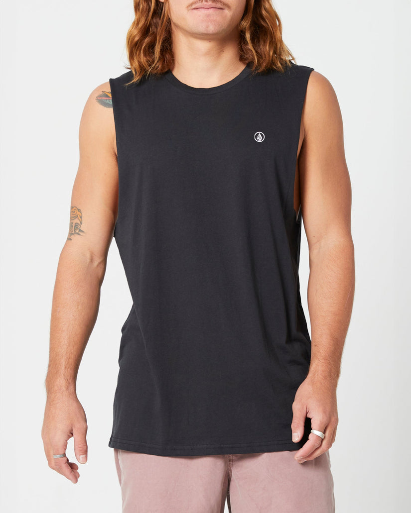 Mens Solid Muscle Top