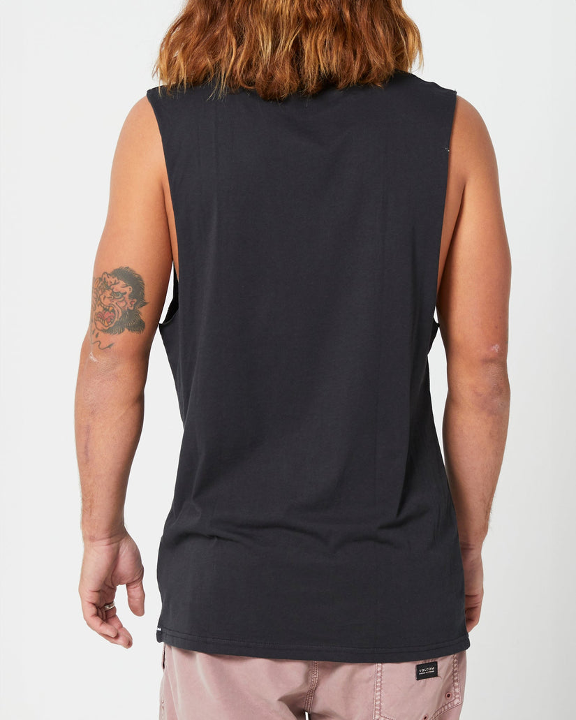 Mens Solid Muscle Top