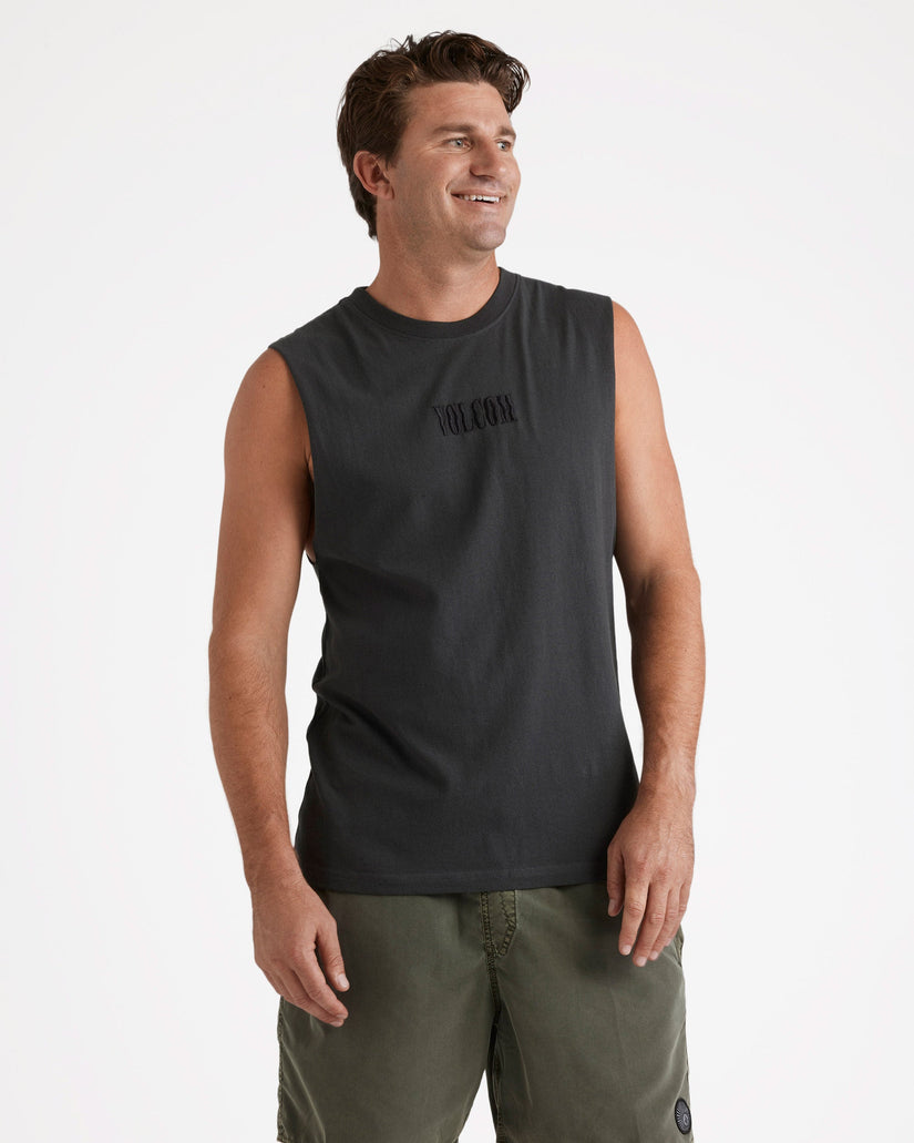 Mens Ripple Stone Muscle Shirt