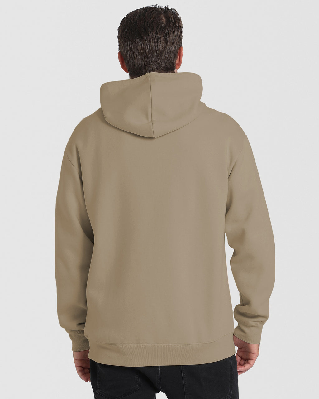 Mens Mini Circle Stone Pullover Hoodie