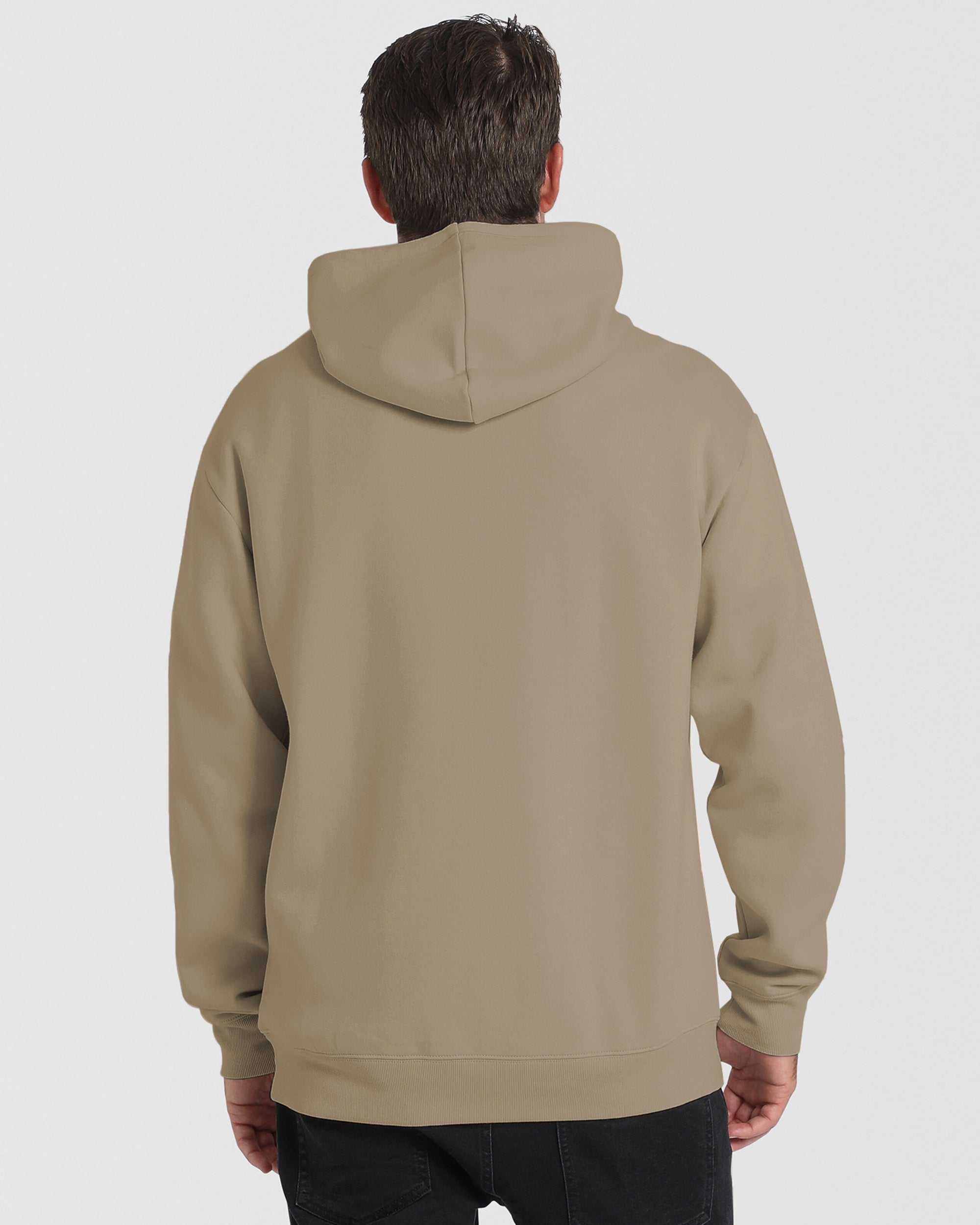 Mens Mini Circle Stone Pullover Hoodie
