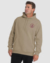 Mens Mini Circle Stone Pullover Hoodie