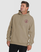 Mens Mini Circle Stone Pullover Hoodie