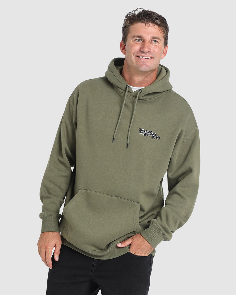 MENS STONE GILMAN FLEECE HOODIE