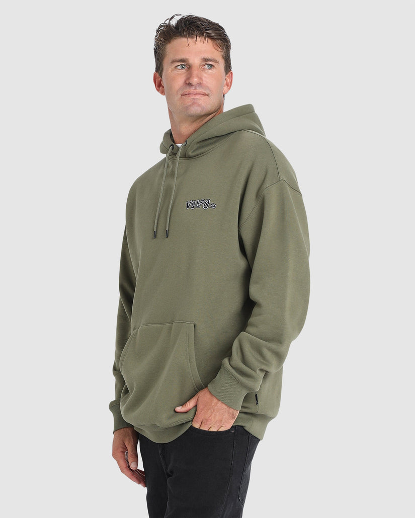 MENS STONE GILMAN FLEECE HOODIE