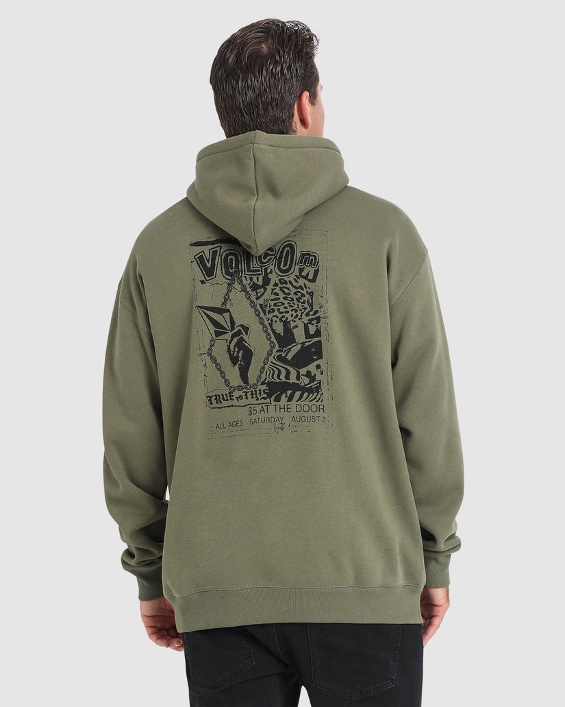 MENS STONE GILMAN FLEECE HOODIE