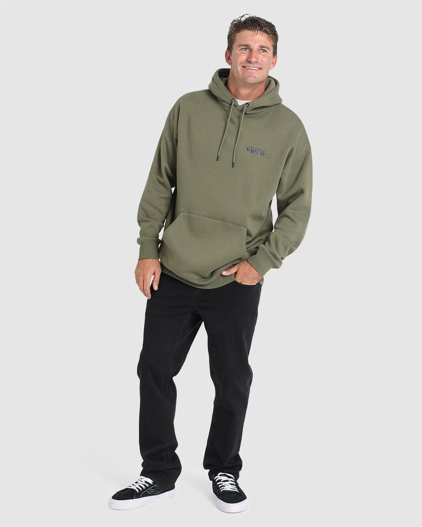 MENS STONE GILMAN FLEECE HOODIE