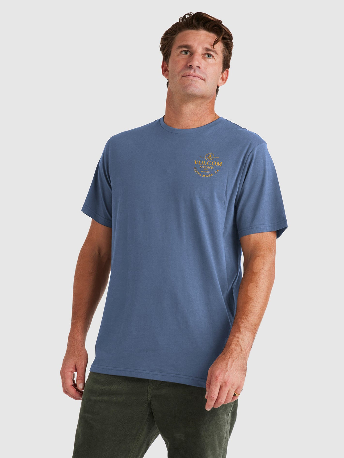 Mens Aus Anchored Stone T-Shirt