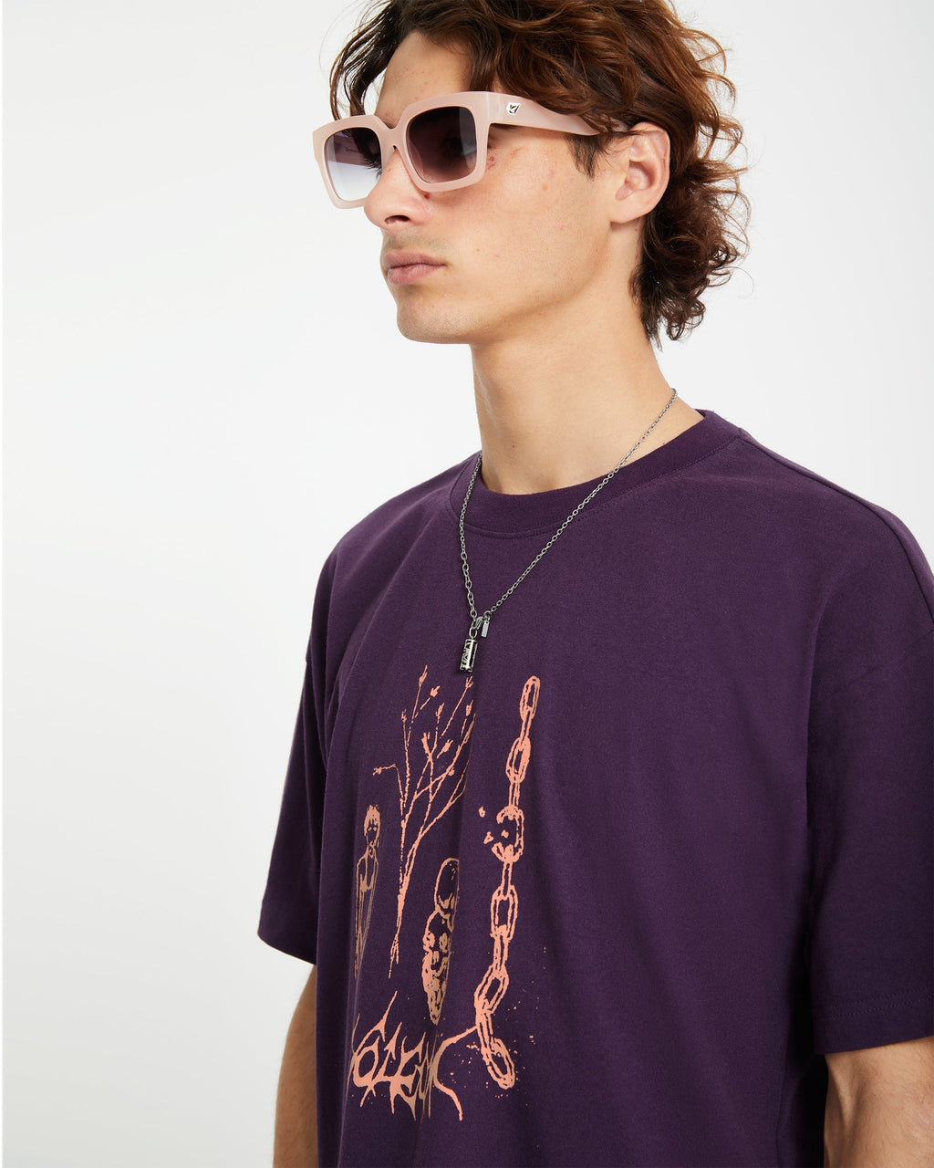 Mens Poetic Dess Loose T-Shirt