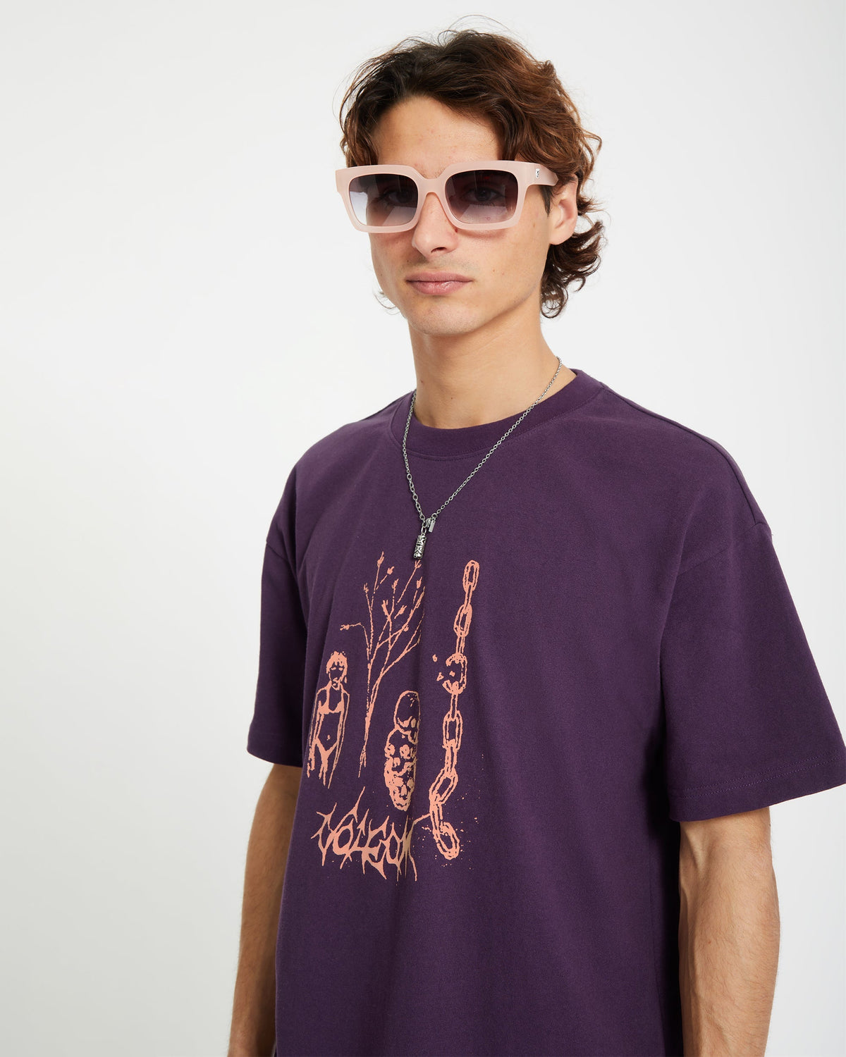 Mens Poetic Dess Loose T-Shirt