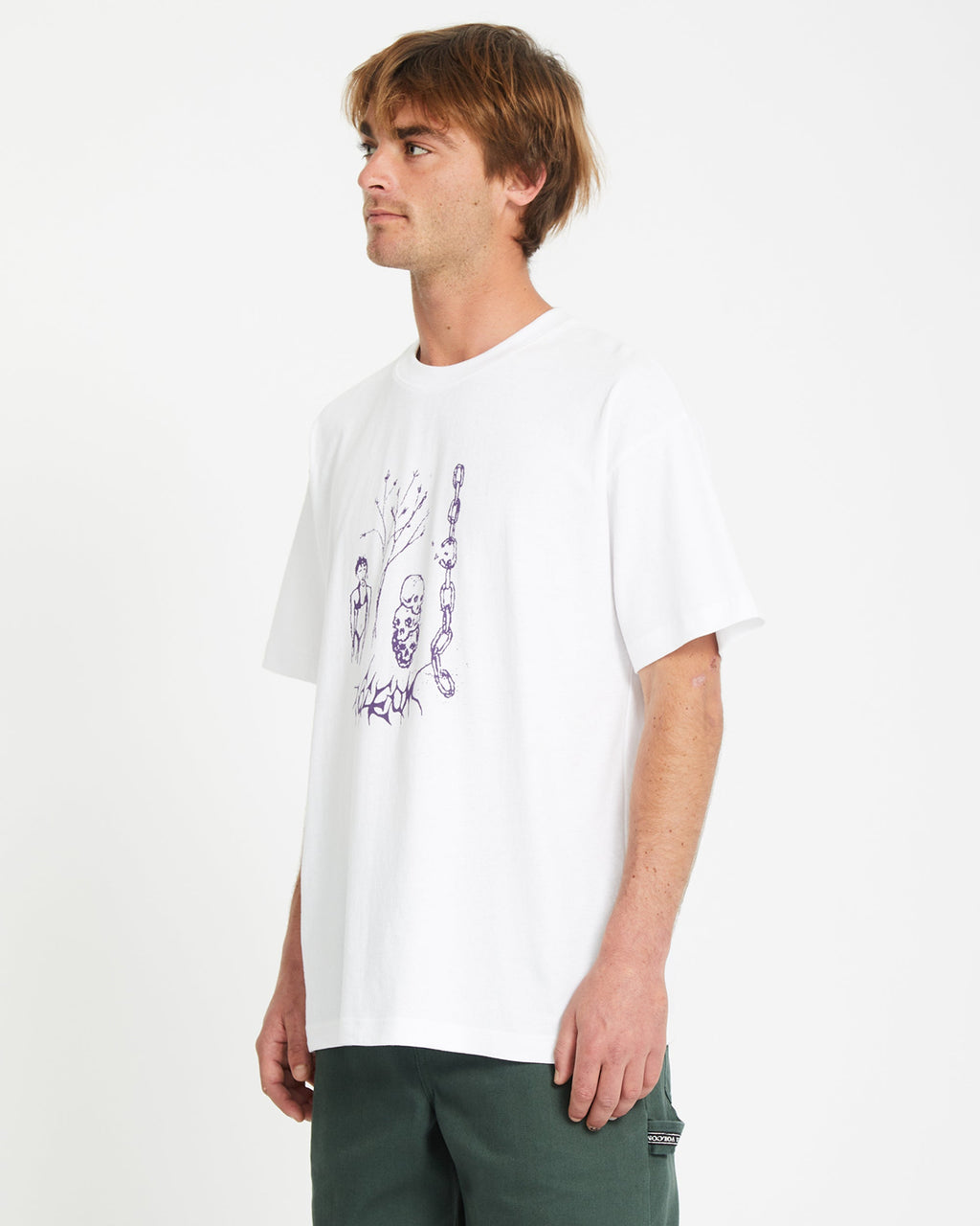 Mens Poetic Dess Loose T-Shirt
