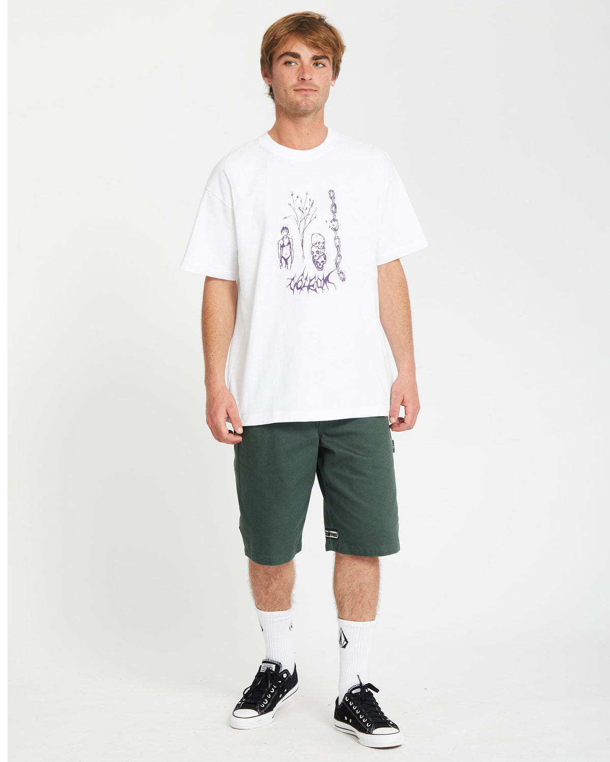 Mens Poetic Dess Loose T-Shirt