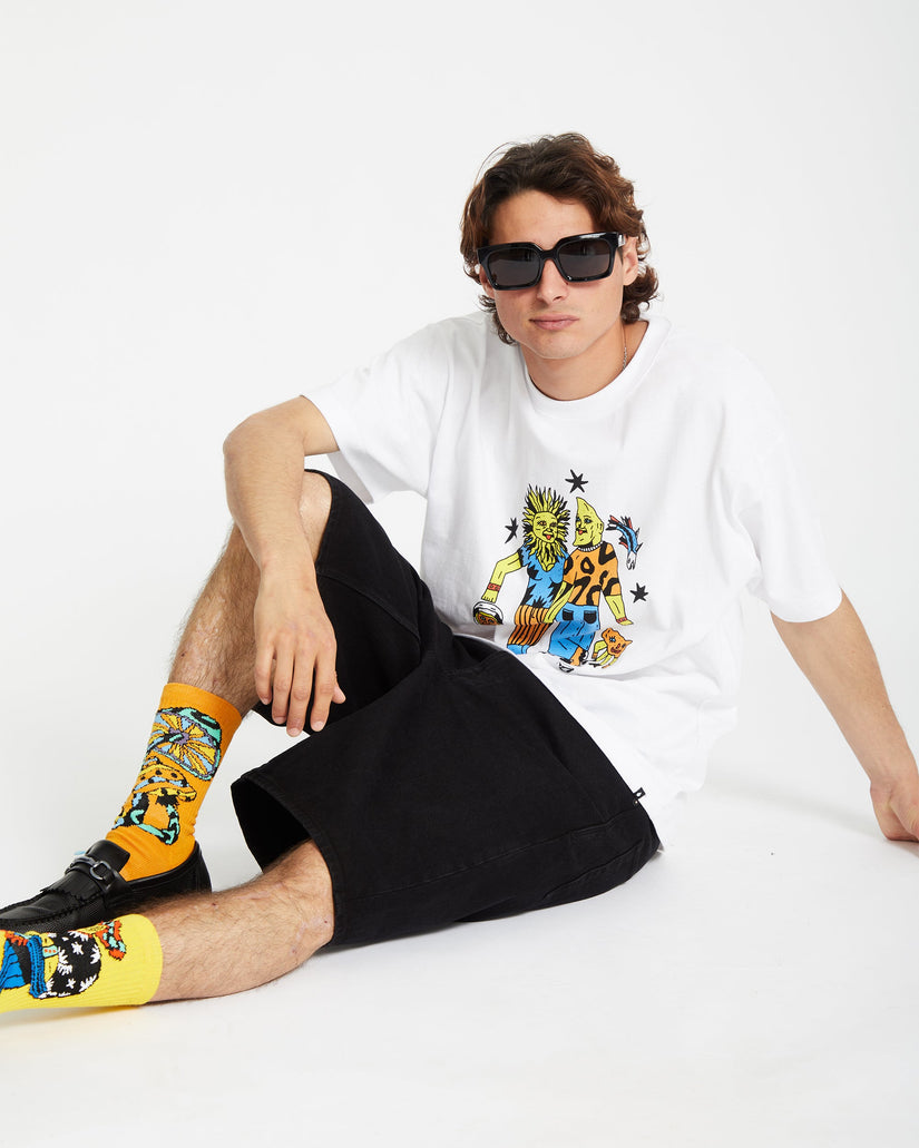 Mens FA Bob Mollema 4 Pack Crew Socks