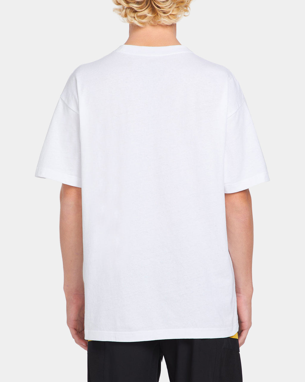 Mens Solid Loose T-Shirt