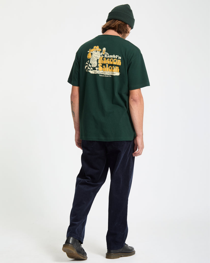 Mens Racoon Loose T-Shirt