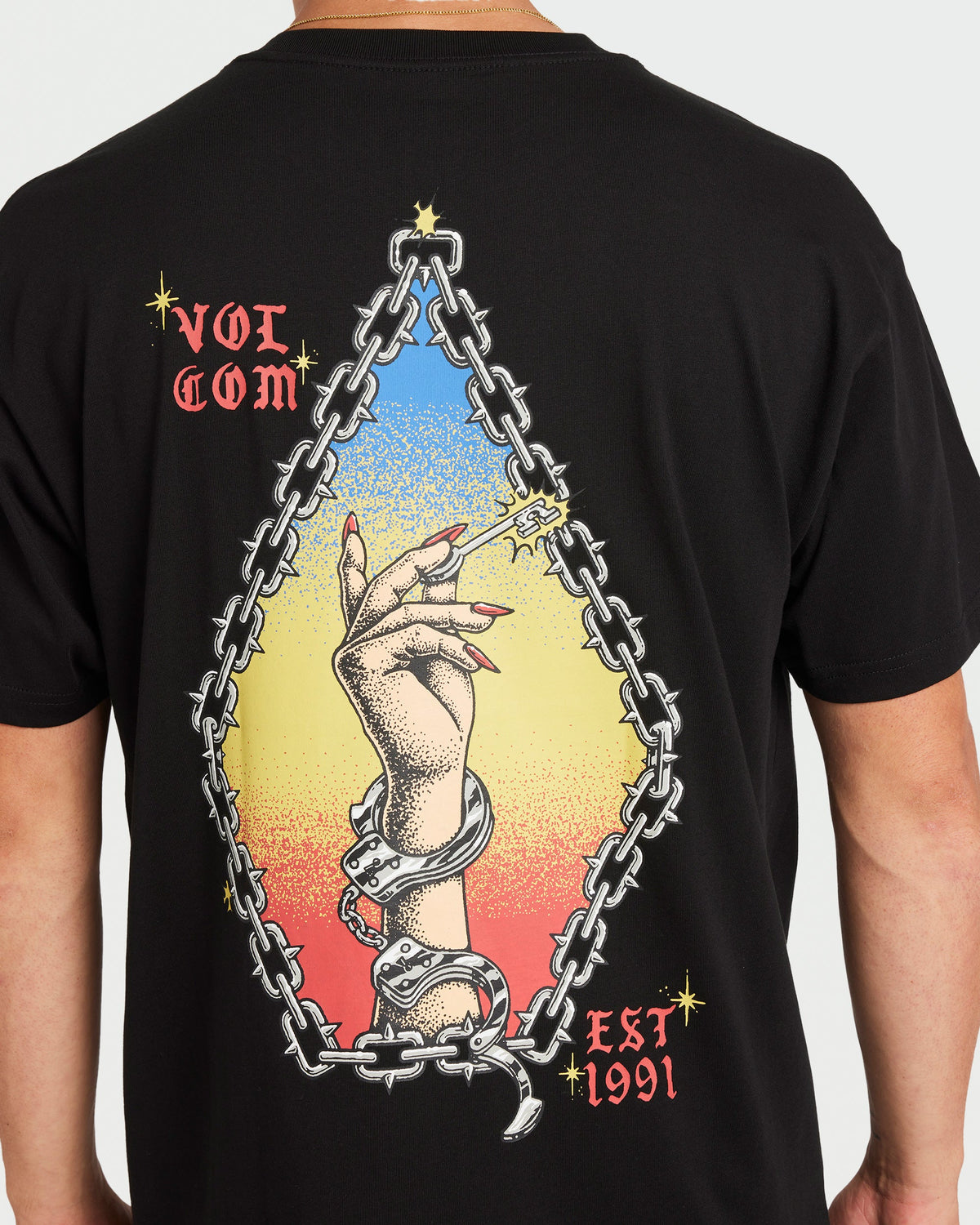 Mens Featured Artist Daniel Shepard Unlocked T-Shirt