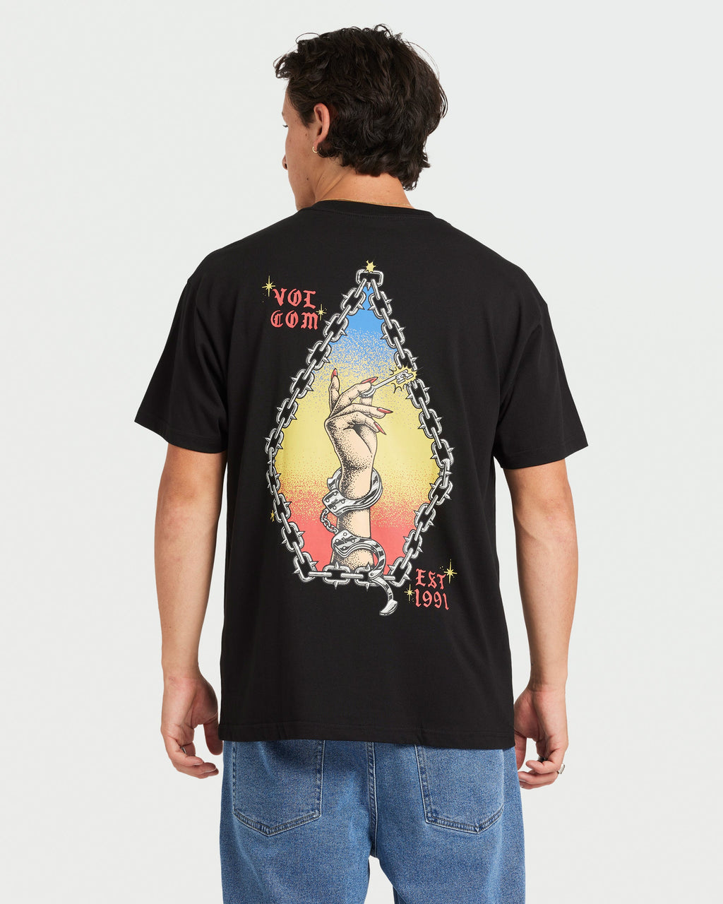 Mens Featured Artist Daniel Shepard Unlocked T-Shirt