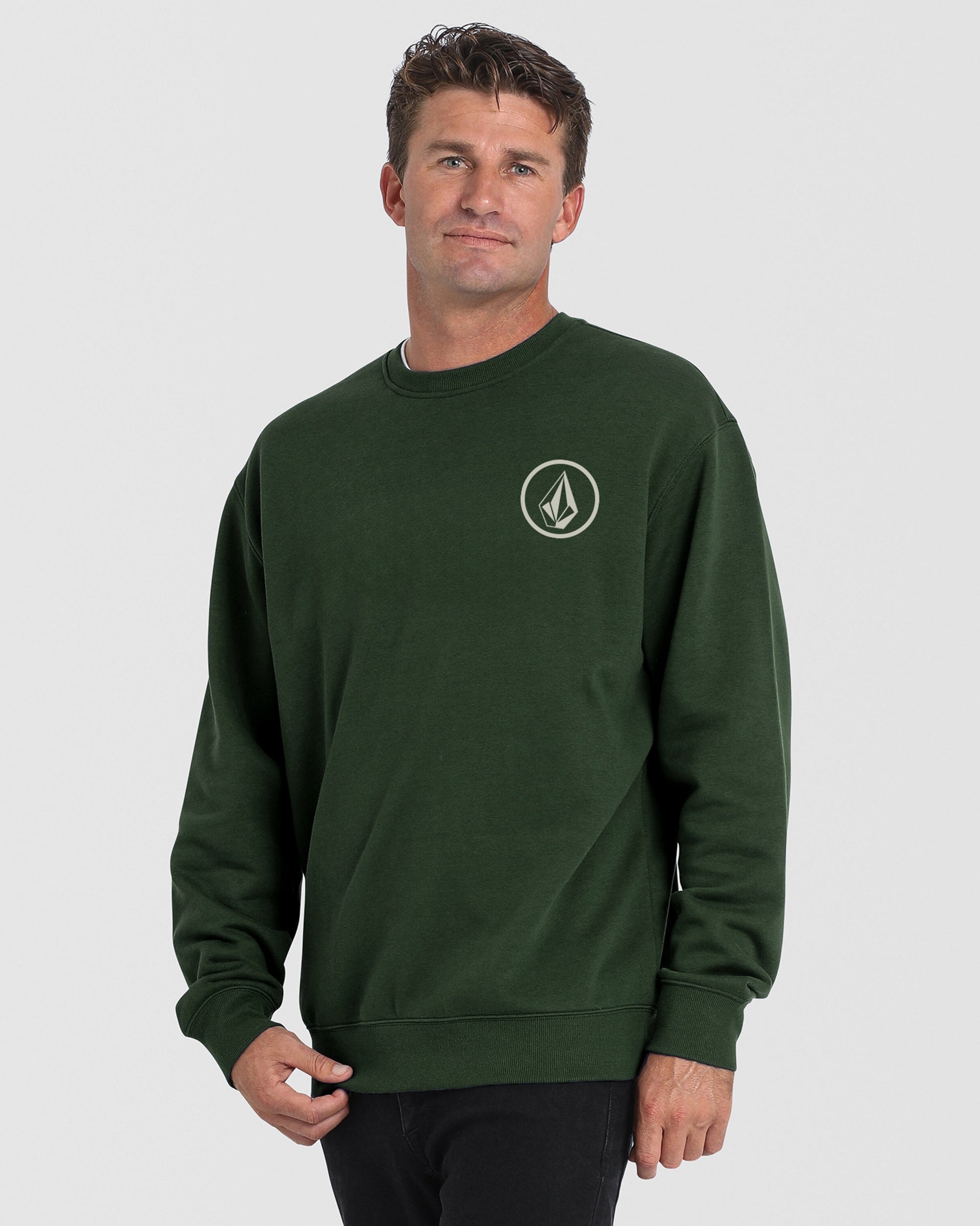 Mens Mini Circle Crew Neck