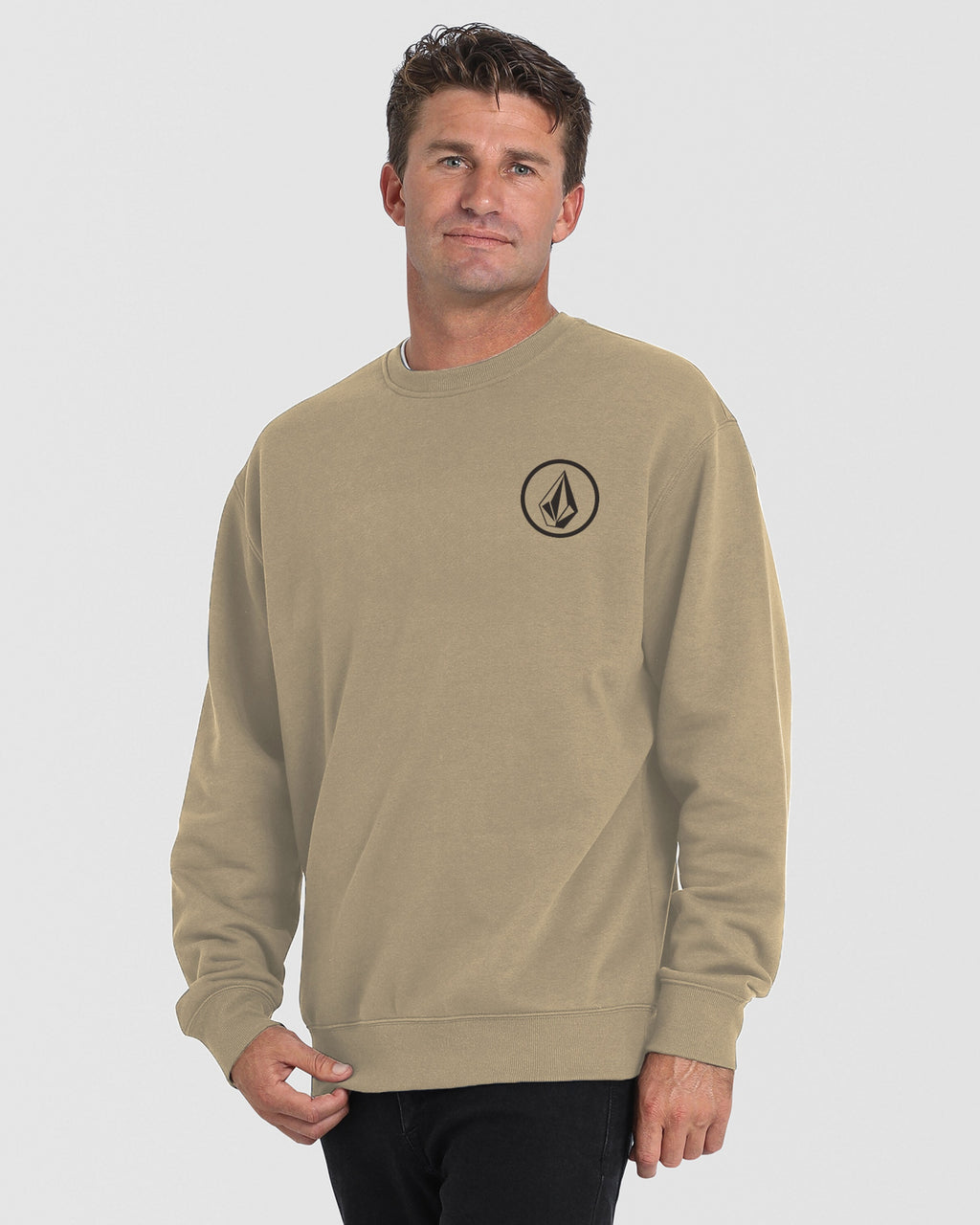 Mens Mini Circle Crew Neck