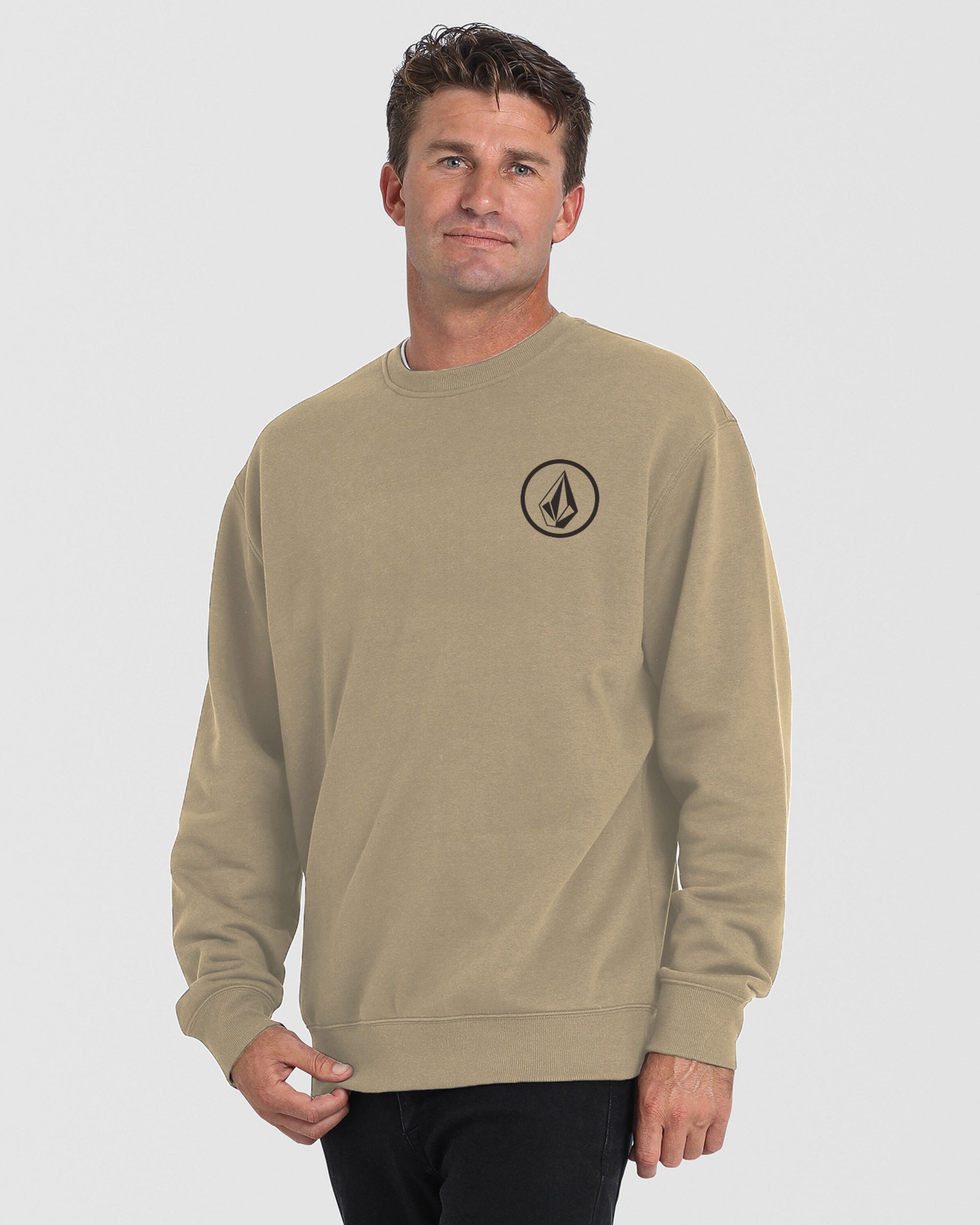 Mens Mini Circle Crew Neck