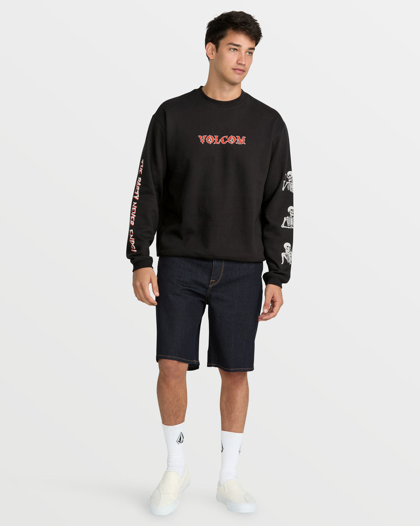 Mens Never Ends Crew Neck