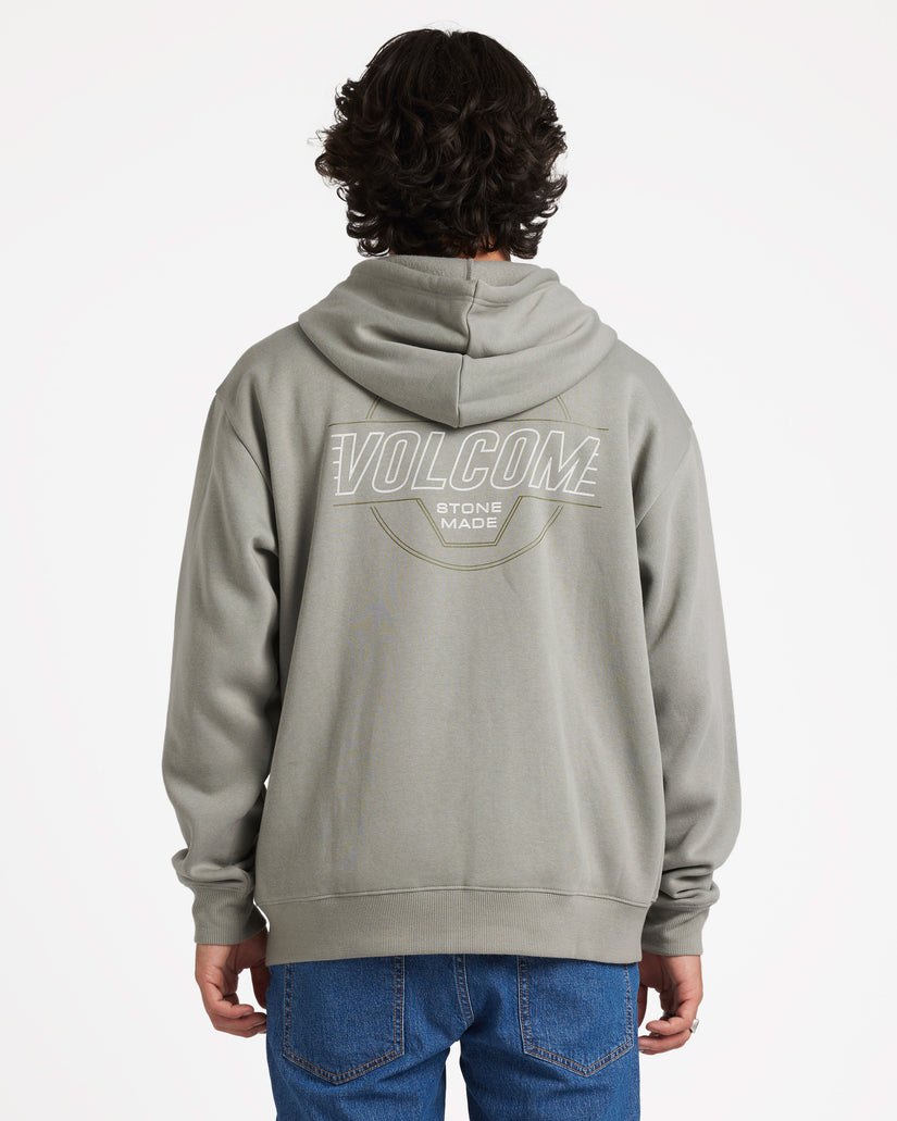 Mens Roundabout Zip Up Hoodie