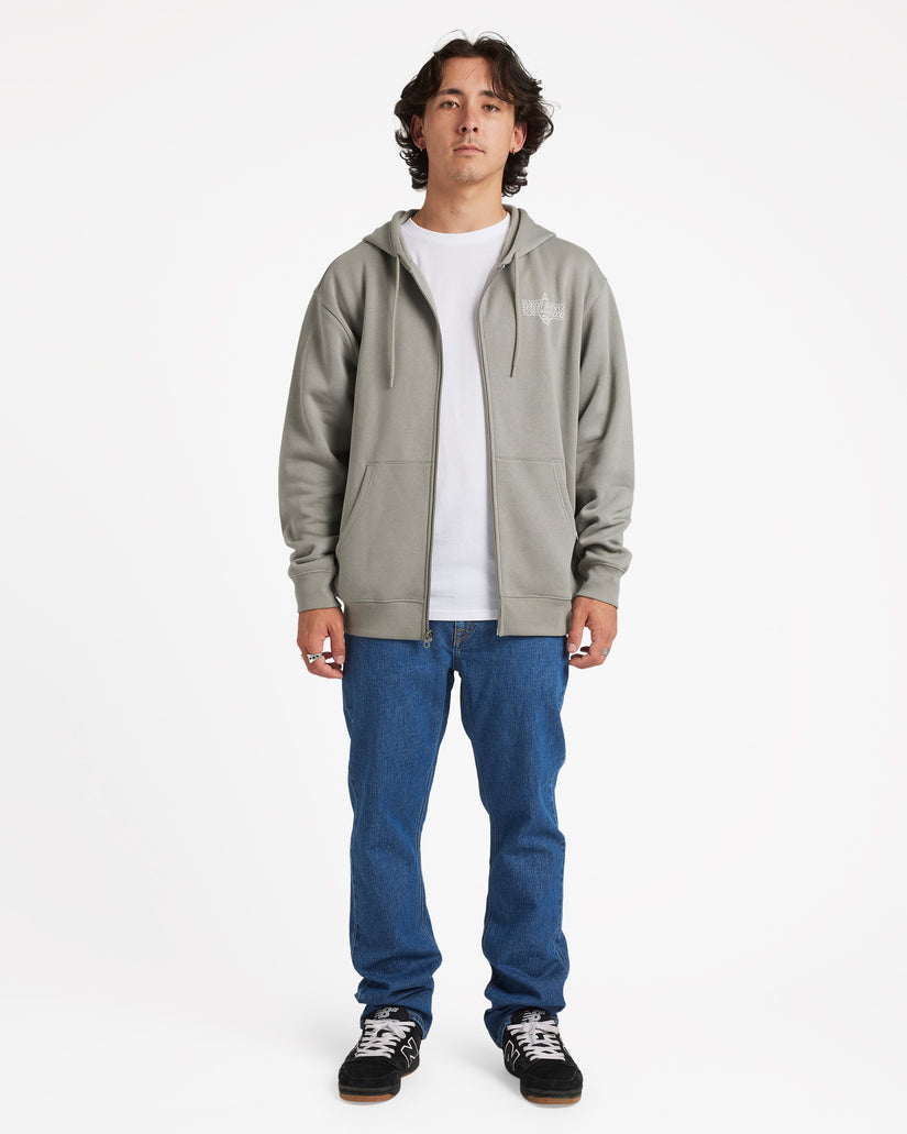 Mens Roundabout Zip Up Hoodie