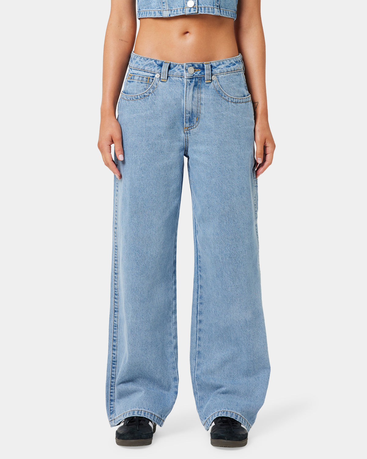 Womens A Brand x Rip Curl 95 Baggy Ariane Denim Jeans