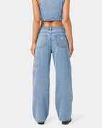 Womens A Brand x Rip Curl 95 Baggy Ariane Denim Jeans
