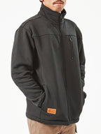 Mens Volcom Workwear Bonded Fleece Jacket