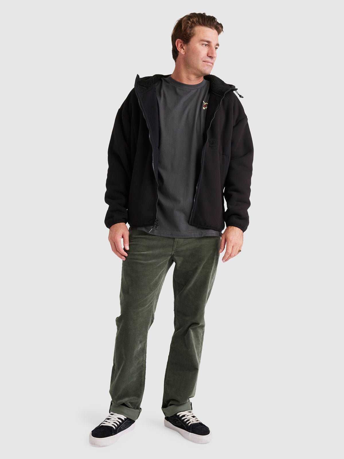 Mens Nomaa DWR Zip Up Hoodie
