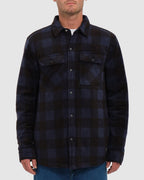 MENS BOWERED LONG SLEEVE FLEECE TOP