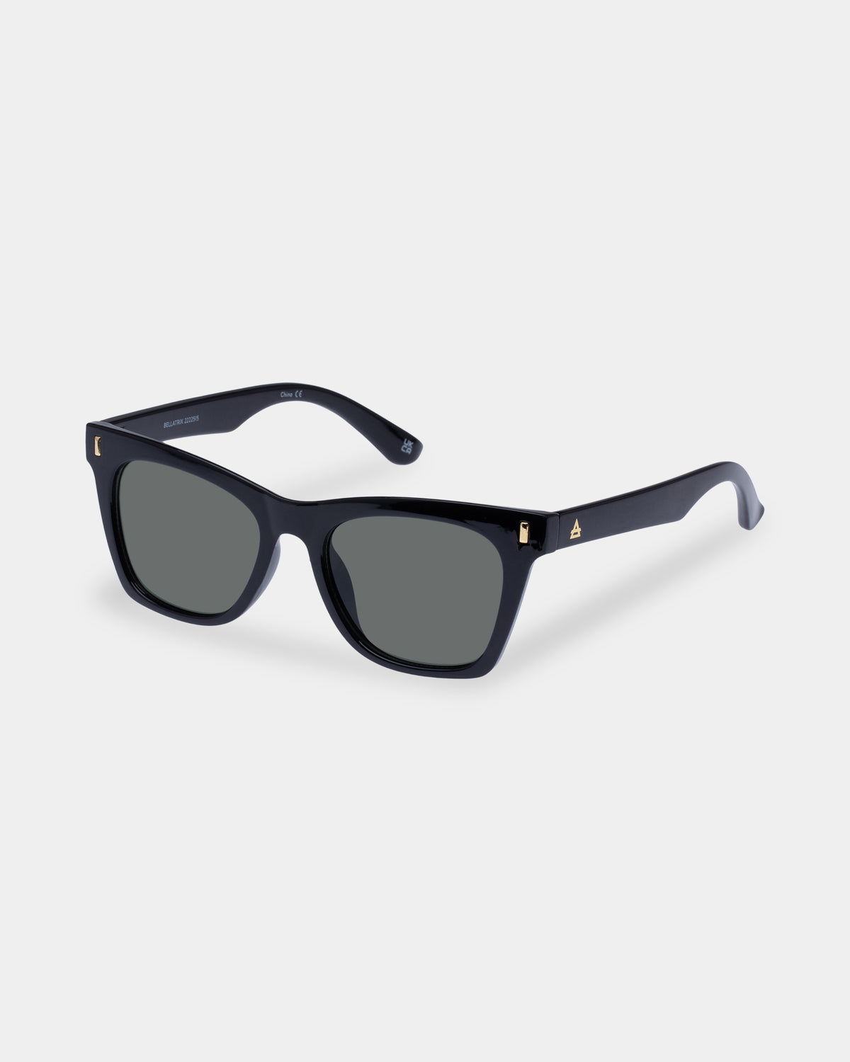 BELLATRIX BLACK GREEN SUNGLASSES