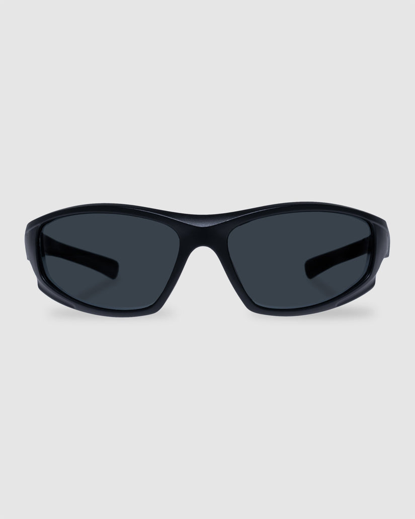 COMET MATTE BLACK SUNGLASSES