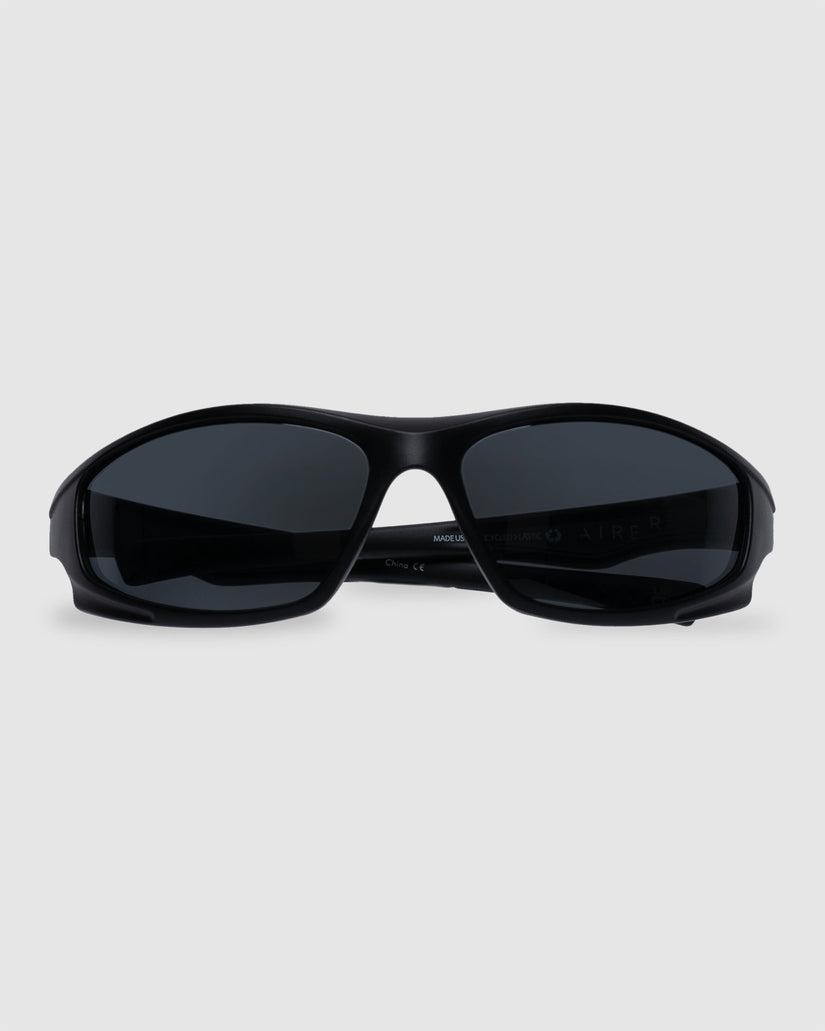 COMET MATTE BLACK SUNGLASSES