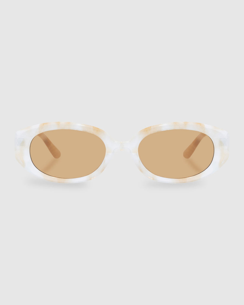 AFFINITY YELLOW MARBLE SUNGLASSES