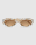 AFFINITY YELLOW MARBLE SUNGLASSES