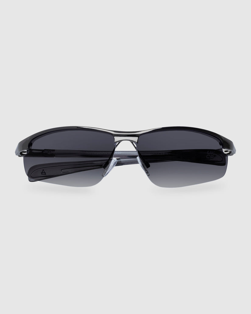 SUPERMOON GUNMETAL CHARCOAL SUNGLASSES