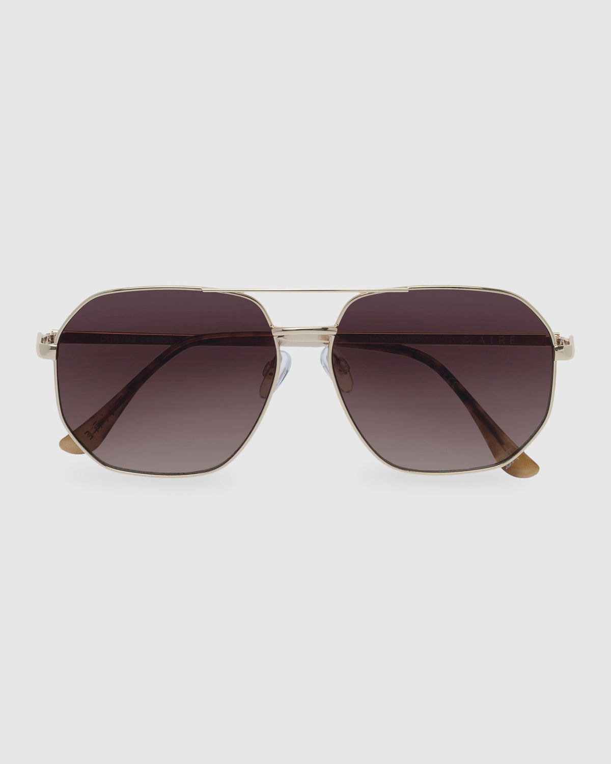 CORVUS GOLD DARK TORT SUNGLASSES