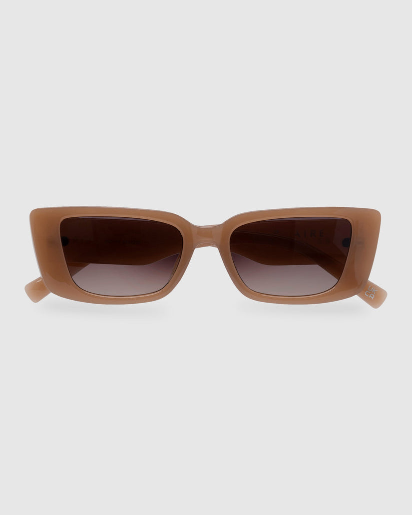 NOVAE MILKY CARAMEL SUNGLASSES