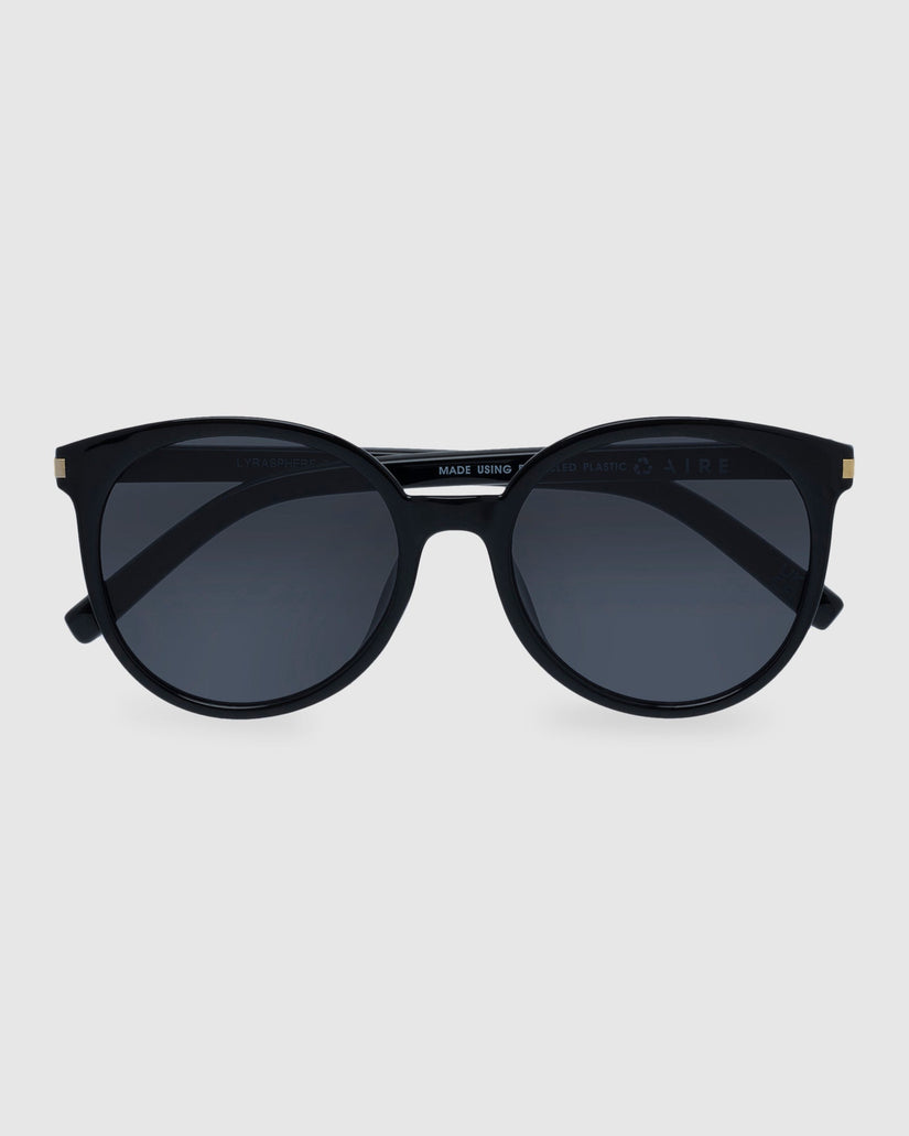 LYRASPHERE BLACK SUNGLASSES