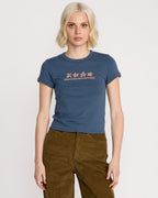 Womens Stoney Time Ringer T-Shirt