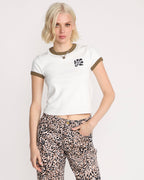 Womens Stoney Time Ringer T-Shirt