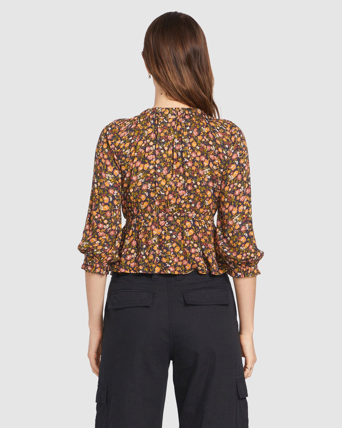 Womens Blossom Binge Long Sleeve Shirt