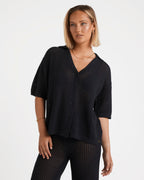 Womens Saltie Stone Cardigan