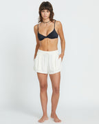 Womens Sunny Daze Elastic Waist Shorts